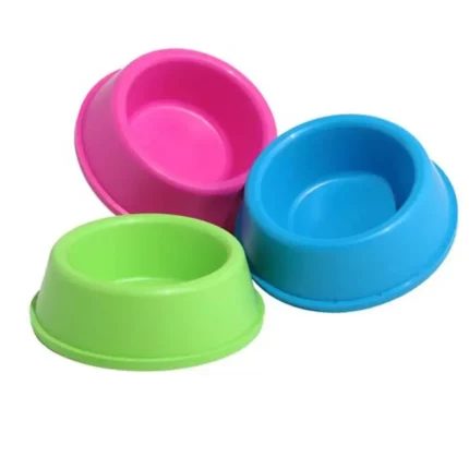 Plastic Pet Bowl Assorted
